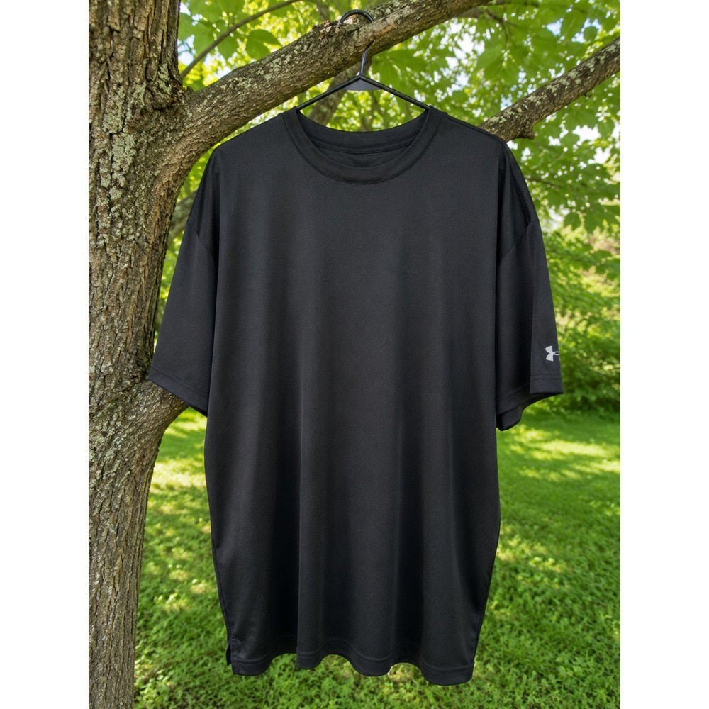 Russell Athletic Dri-Power Performance T-Shirt Men's‎ XLT Black Athletic Tee